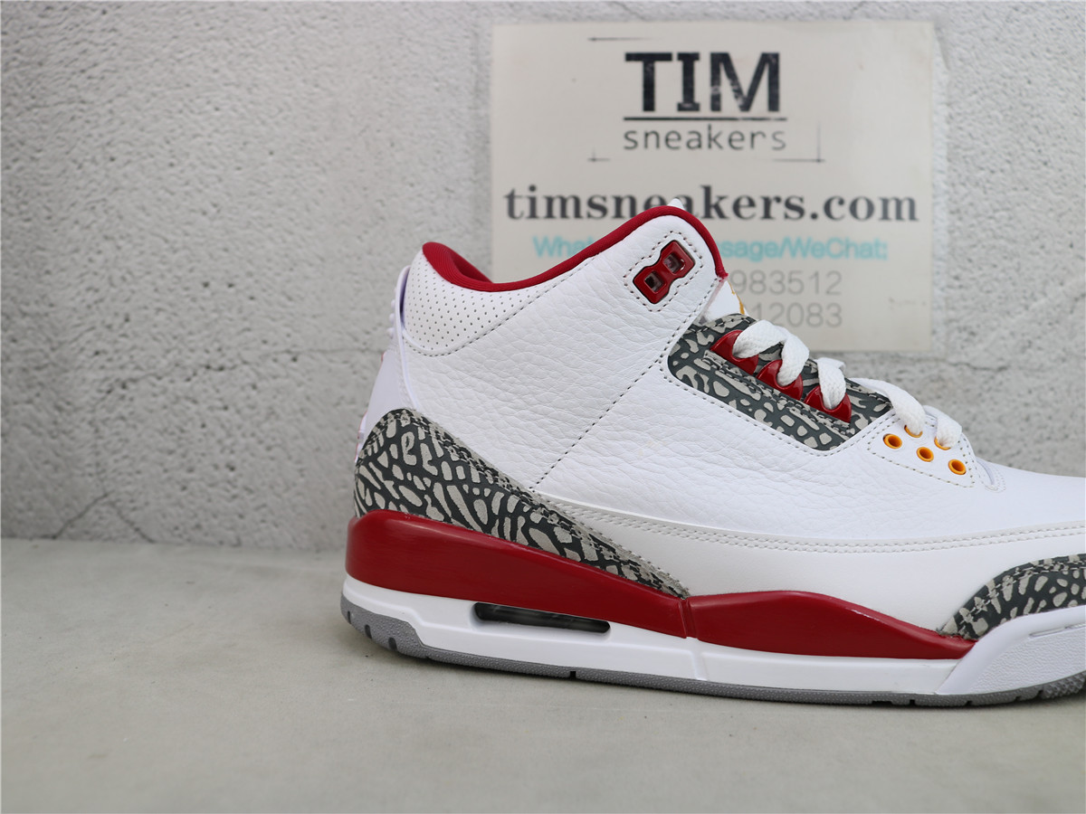 Air Jordan 3 Retro Cardinal Red CT8532-126